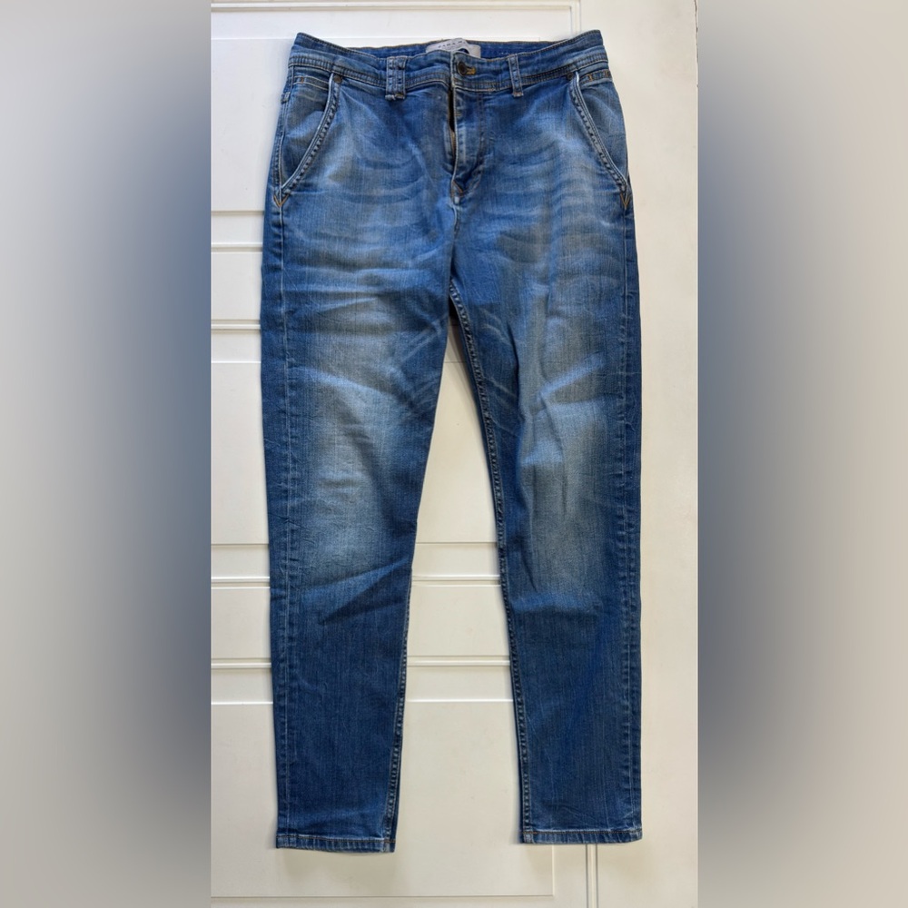 Zara Man Men’s Sz 31R Blue Denim Skinny Jeans Medium Wash